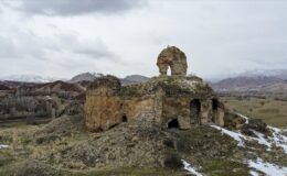 Erzurum’da dağlarla çevrili Bana Kilisesi, turizme kazandırılmayı bekliyor