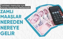 Haziran enflasyonu tahminlerine göre memur maaş zam oranı hesaplaması