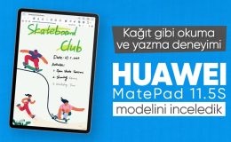 Parlama önleyici PaperMatte ekranla gelen HUAWEI MatePad 11.5S modelini inceledik