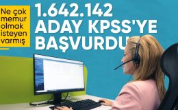 KPSS Lisans oturumlarına 1,6 milyon kişi başvurdu