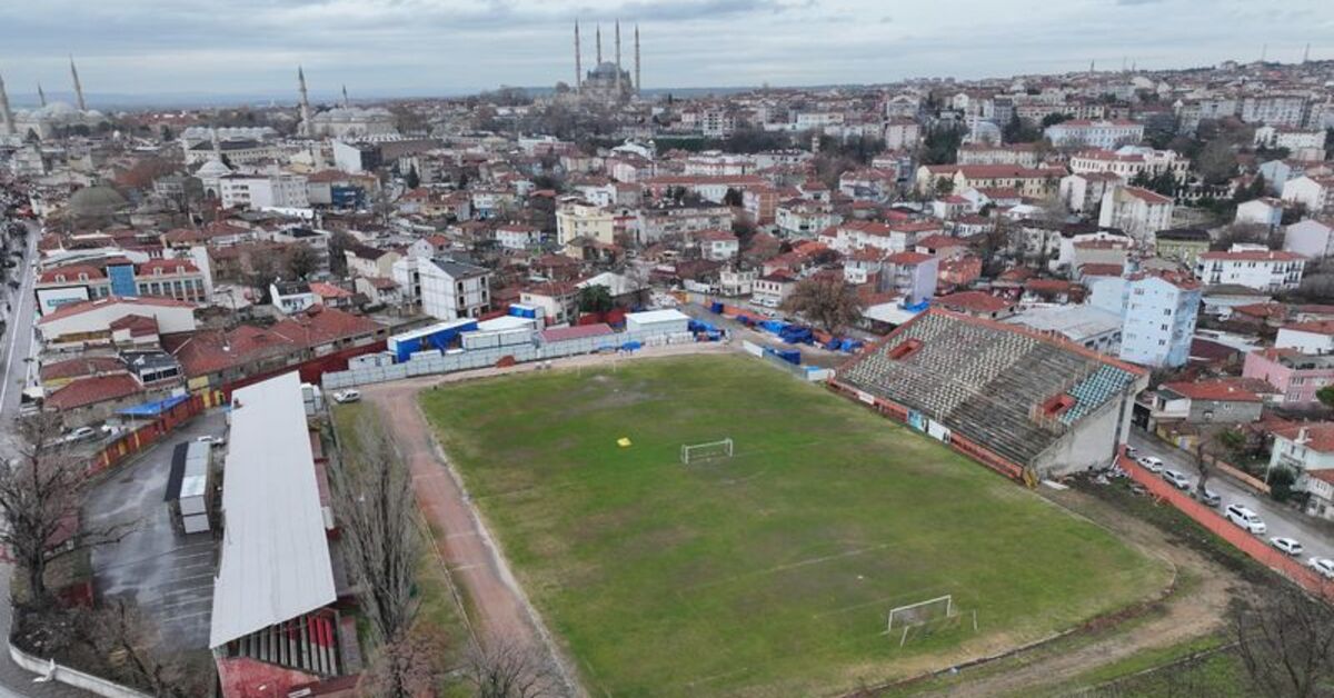 Edirne’deki şehir stadyumunun yerine kent meydanı yapılacak