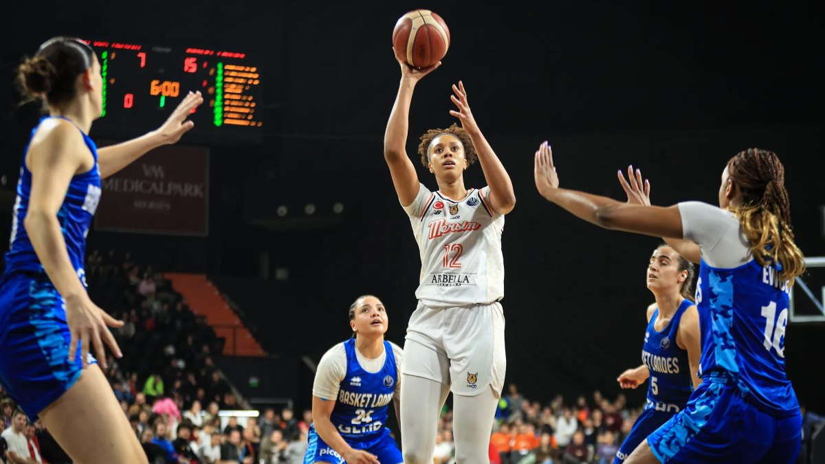 ÇBK Mersin, Basket Landes’i devirdi