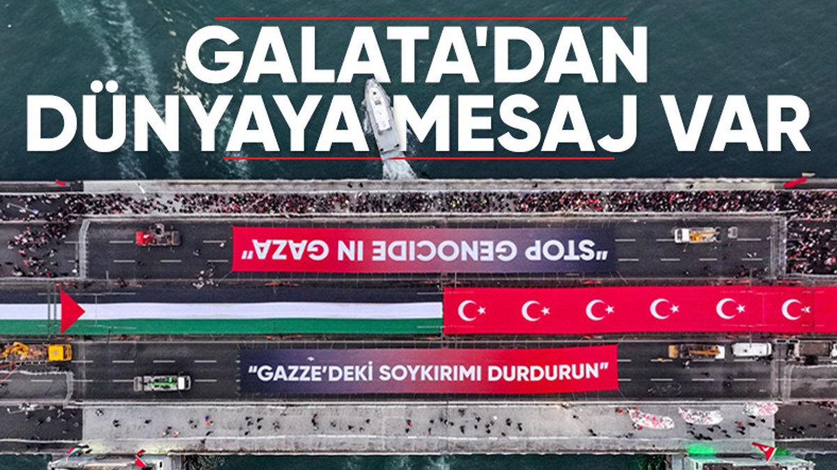 İstanbul’dan dünyaya mesaj: Gazze’deki soykırımı durdurun