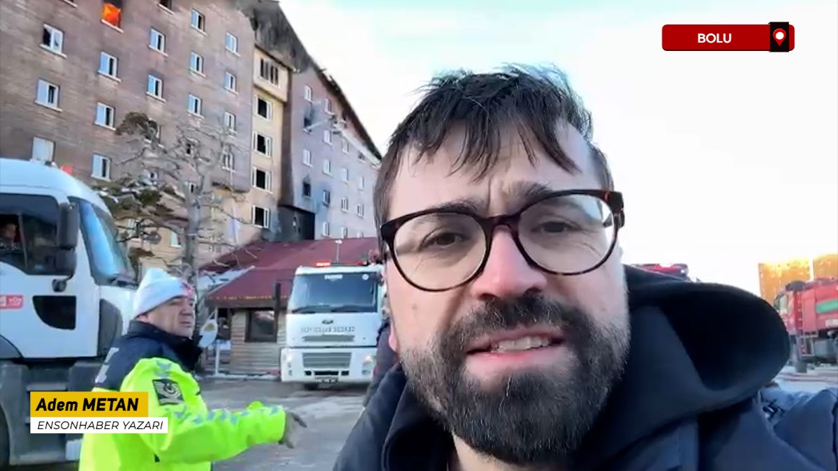 Kartalkaya’da yangın felaketi: Adem Metan olay yerinden son gelişmeleri paylaştı