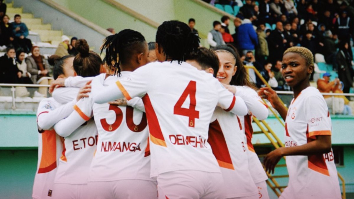 Galatasaray, Ünye Kadın Spor Kulübü’ne 8 attı!