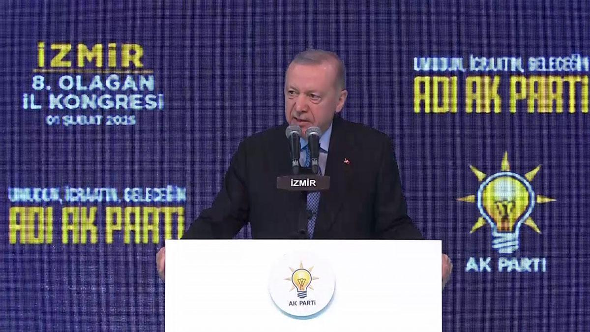 SON DAKİKA… Cumhurbaşkanı Erdoğan: CHP’nin İzmir’e en ufak faydası yok